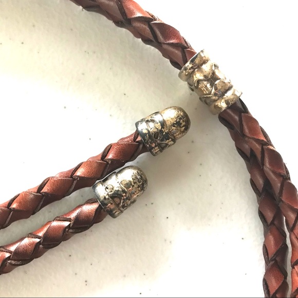 Women’s tie buckle braided belt NWOT - Picture 6 of 9